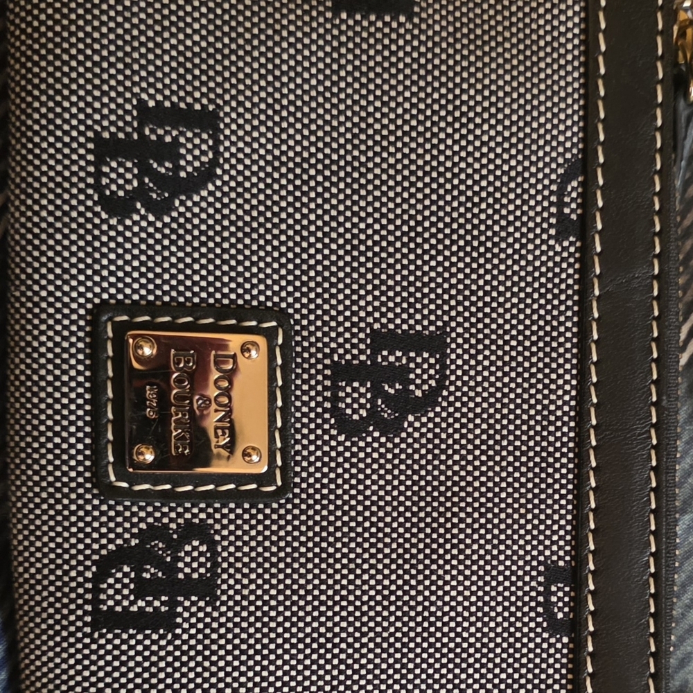 Dooney & Bourke Black and Wrislet Bag